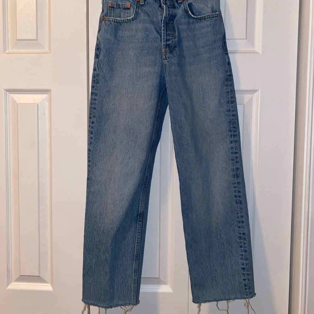 Zara straight leg jeans